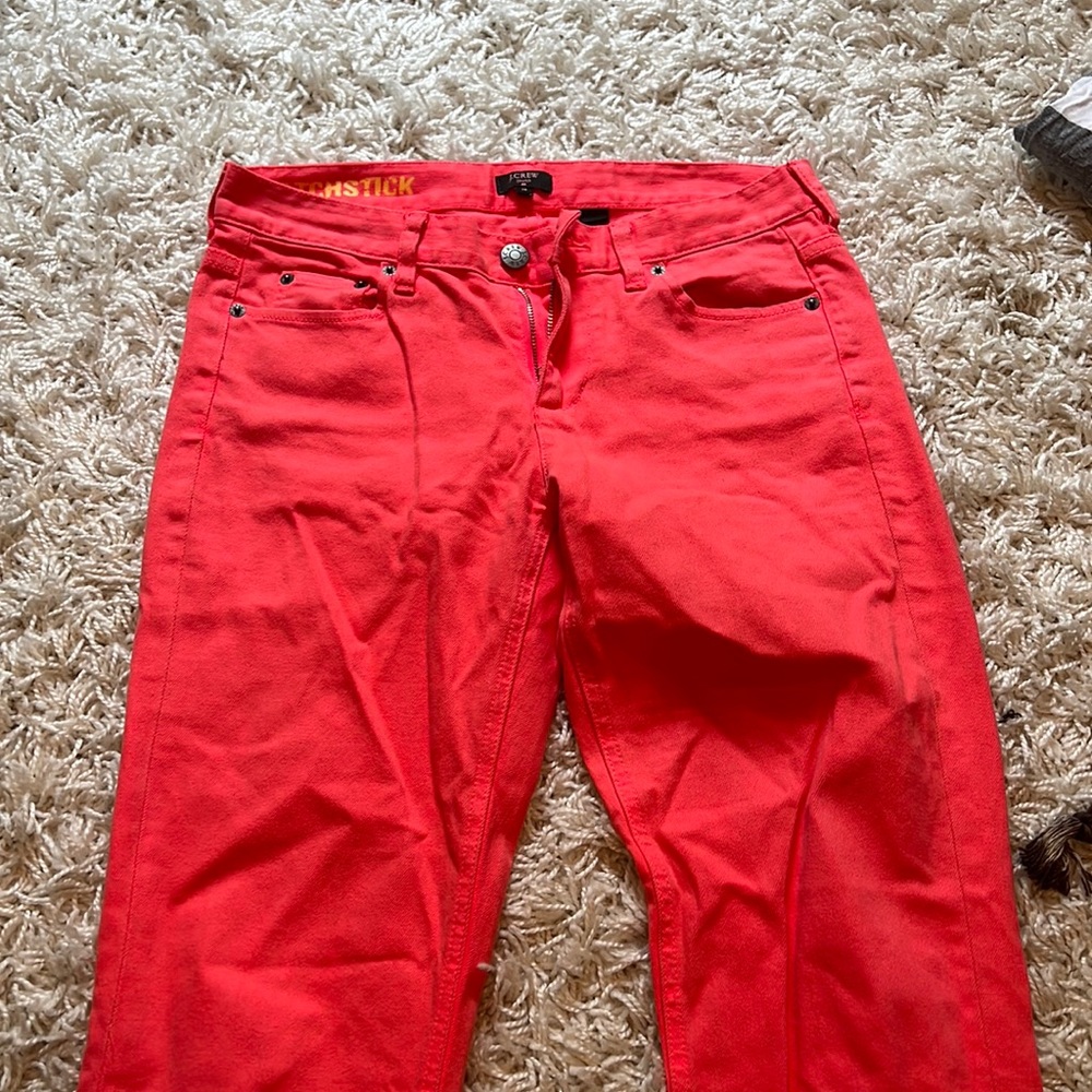 Hot pink flare Jean